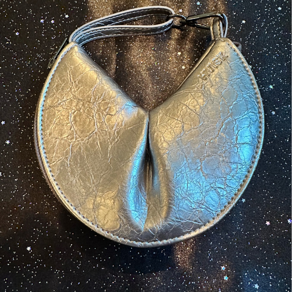 HVISK Metallic Fortune Cookie Bag